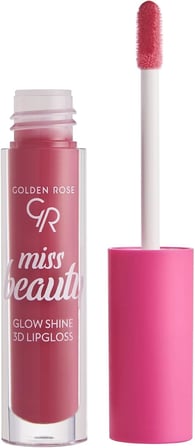 Rose Miss Beauty Glow Shine 3D Lipgloss Dudak Parlatıcı No:01 Nude Chic