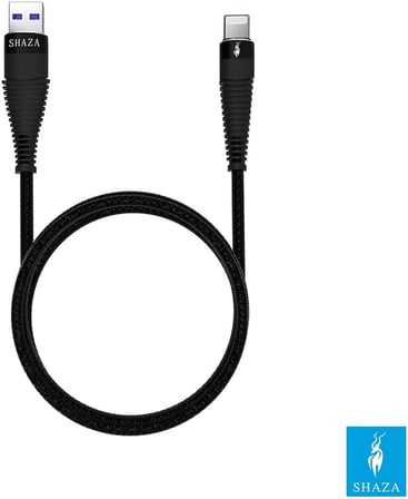 Apple iPhone Lightning 5A 100 W Örgülü Hızlı Şarj ve Data Kablosu 1 Metre