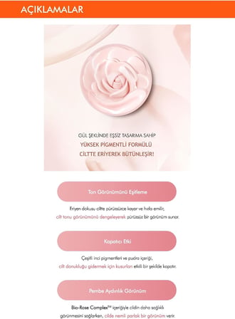 Ton Eşitleyici Aydınlık Görünüm Sağlayan Kapatıcı Krem Glow Tone Up Rose Pact