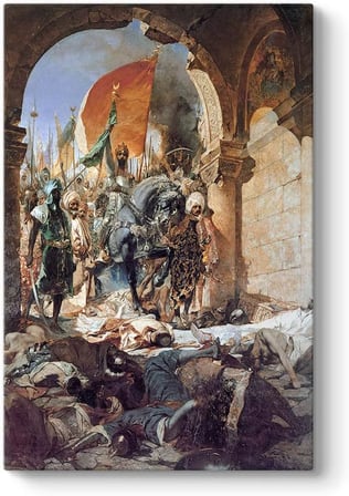 Sultan Mehmet Tablosu 70 x 100