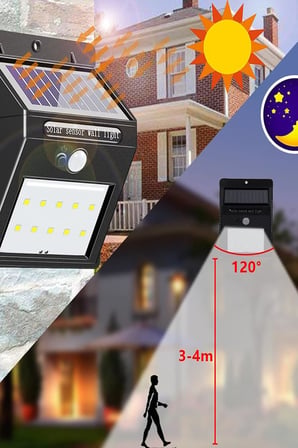 Güneş Enerjili Şarj Olabilen 20 Ledli Bahçe Lambası