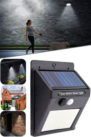 Güneş Enerjili Şarj Olabilen 20 Ledli Bahçe Lambası
