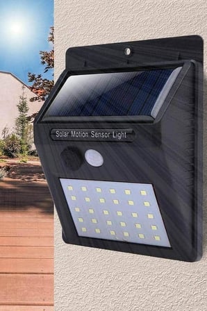 Güneş Enerjili Şarj Olabilen 20 Ledli Bahçe Lambası
