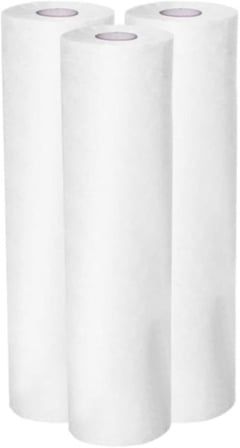 geçirmez laminasyonlu muayene masa örtüsü (sedye örtüsü.) 50X50MT 1 RULO