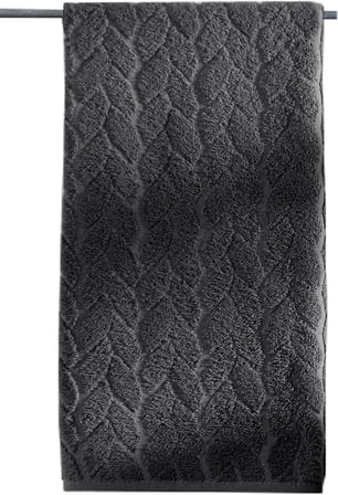 Çift Renk Banyo Havlusu, 4'lü Paket 2 Parça (70x140),2 Parça (50x90) Yumuşak ve Emici, Kaliteli Günlük Kullanıma Uygun%100 Pamuk Havlu (Antrasit-Gri)