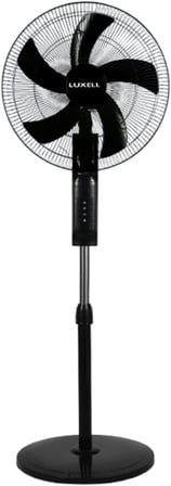 LXF-518 S 5 Pervaneli Ayaklı Vantilatör (Siyah)