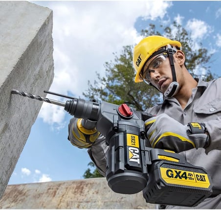 DX21B 18Volt 2.2J Kömürsüz Profesyonel SDS-Plus Pnömatik Kırıcı/Delici (Akü Dahil Değildir)