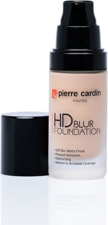 Cardin Hd Blur Pürüzsüz Görünüm Veren Mat Fondöten Medium Beige - 30 ML