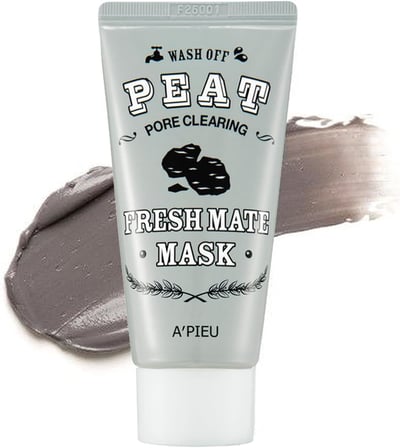 Temizleyici Kil ve Kömür Maskesi 50ml APIEU Fresh Mate Peat Mask (Pore Clearing)