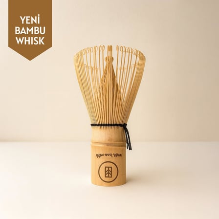And More - Matcha Whisk El Yapımı Özel Bambu Köpürtücü