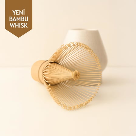And More - Matcha Whisk El Yapımı Özel Bambu Köpürtücü