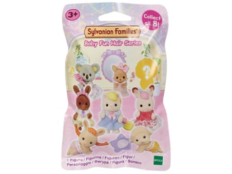 Sylvanian Families Bebek Minifigür Eğlenceli Saçlar Serisi, Çok Renkli, Plastik