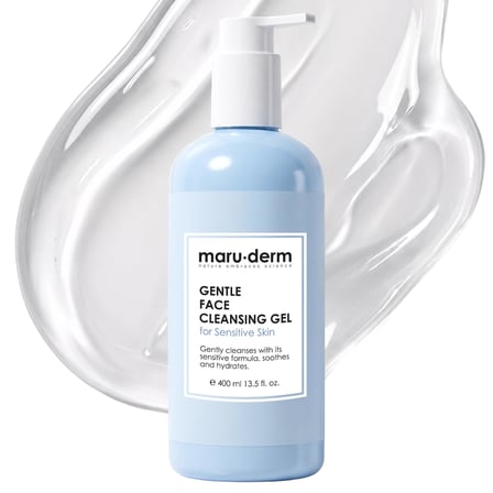 Hassas ve Atopik Ciltler için Yüz Yıkama Jeli – Nazik Arındırıcı Nem Destekli Temizleyici, Papatya & Aloe Vera ile, 400 ML