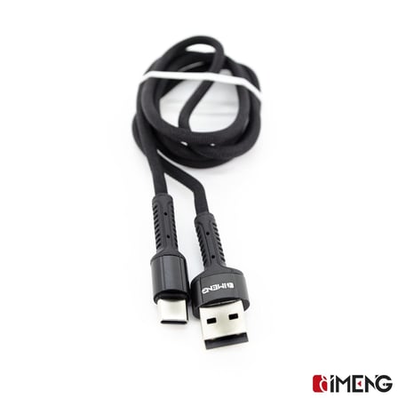 Type-C Pro Braided Örgülü Data ve Hızlı Şarj Kablosu Siyah