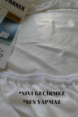 PARKER Sıvı Geçirmez Alez-Mikro Fitted-Bebek Yatağı Alezi-Su-Yatak Koruyucu (70x140)