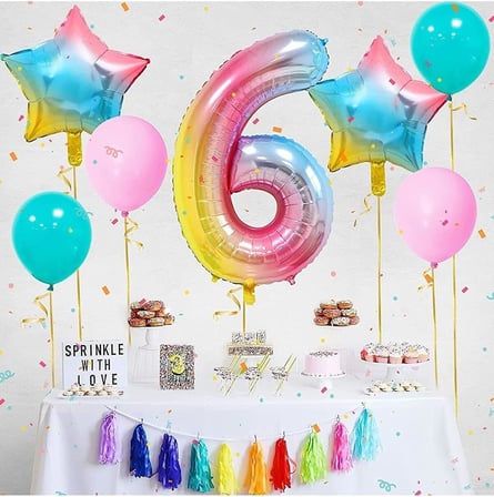 Folyo Balon Seti 6 Yaş