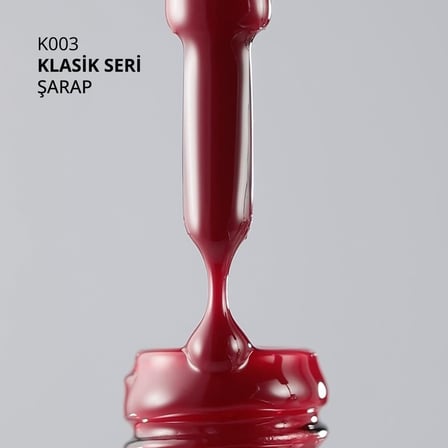 professional Kalıcı Oje K003 Şarap 4 ml
