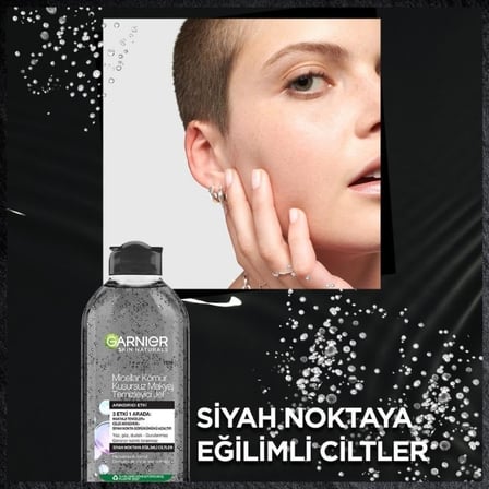 Micellar Kömür Kusursuz Makyaj Temizleyici Jel (400 ml)