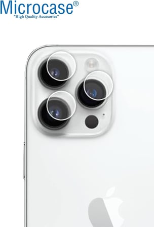 Apple iPhone 14 Pro Max Kamera Camı Lens Koruyucu Nano Esnek Film