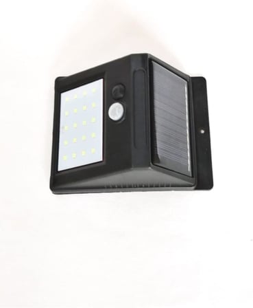 Enerjili Sensörlü Dış Mekan Solar Led Lamba (20 Ledli)