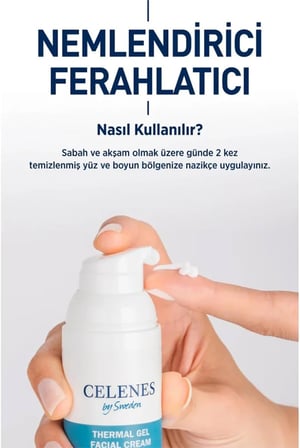 By Sweden Nemlendirici ve Canlandırıcı Thermal Jel Günlük Bakım Kremi 50 ml