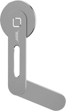 BL16 MagSafe Uyumlu Laptop Telefon Tutucu Gümüş, Mıknatıslı Bilgisayar Ekran Tutucu