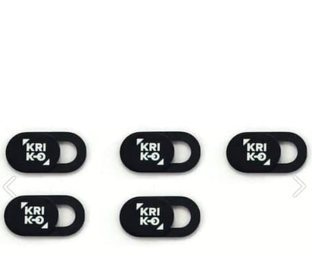 Kriko Webcam Cover Notebook Ve Telefon Kamera Kapatıcı Koruyucu 5 Adet 1234568676