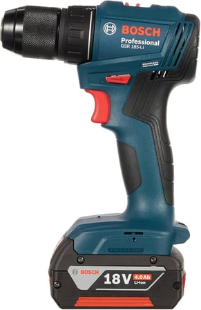 GSR 185 Akülü Delme/Vidalama Makinesi 1x4.0 Ah akü, GAL 18V-40 Sarj Cihazı, soft bag