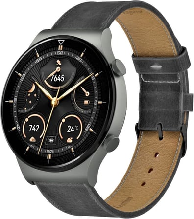 Huawei Watch Deri Kordon GT GT2 GT2e GT3 GT3Pro GT4 Pro GT5 Pro GT6 Uyumlu Deri 22mm Kordon