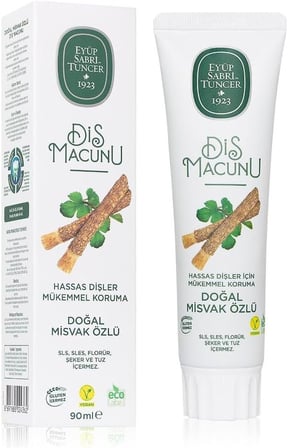 SABRİ TUNCER Doğal Misvak Özlü Diş Macunu, 90ml