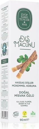 SABRİ TUNCER Doğal Misvak Özlü Diş Macunu, 90ml