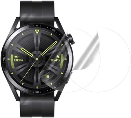Samsung Galaxy Watch 5 Pro 45mm İle Uyumlu Ekran Koruyucu Çizilmeye Dayanıklı Akıllı Saat Koruması, 9H Temperli Kırılmaz Esnek Nano Cam, HD Şeffaf 2 Adet