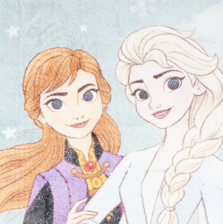 Frozen 2 Winter Lisanslı Karakter Baskılı Polyester Halı, Çok Renkli, 80 x 120 cm