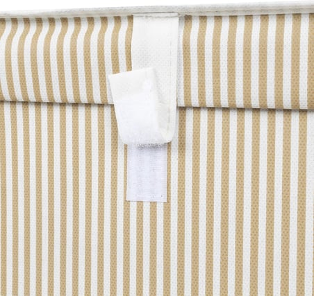 Kapısı Çok Amaçlı Düzenleyici Kapaklı Sandık Tipi Kutu Hurç Organizer (50 x 40 x 30, Kahverengi)