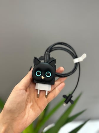 Kablo Koruyucu 4'lü Set iPhone 20W Şarj Adaptör Uyumlu