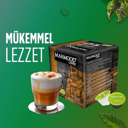 Coffee Cappuccino Kapsül Kahve, Dolce Gusto Uyumlu