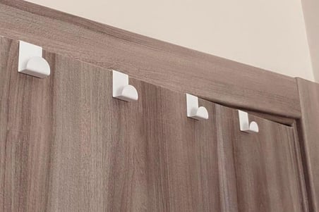 Beyaz Askılık Kapı Arkası Bornoz Askılığı Mutfak Banyo Askılığı Havlu Askılığı Elbise Askılık 4 lü MT33B