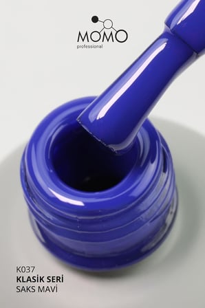 professional Kalıcı Oje K037 Saks Mavi 4 ml