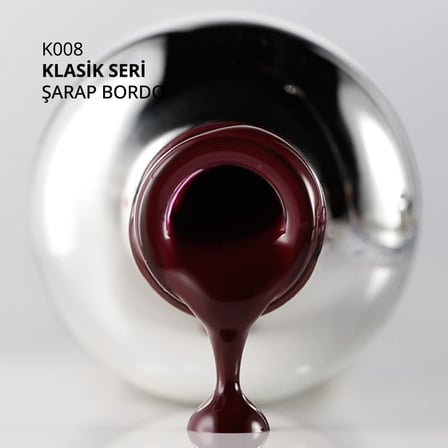 professional Kalıcı Oje K008 Şarap Bordo 4 ml