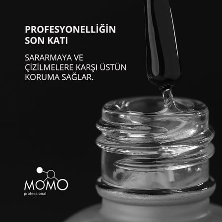 professional Kalıcı Oje İçin Crystal Top Coat 9 ml