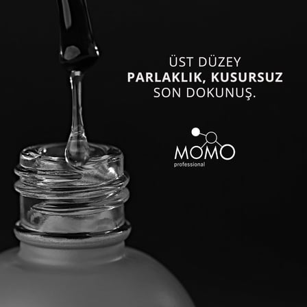 professional Kalıcı Oje İçin Crystal Top Coat 9 ml