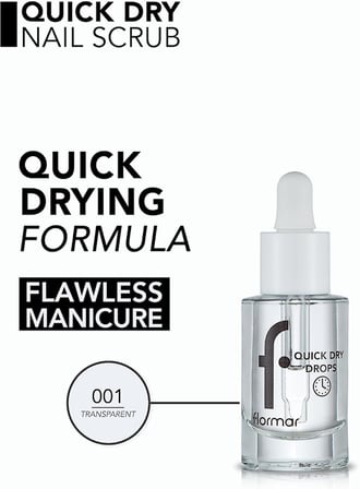 Hızlı Kurutma Etkili Oje Sonrası Bakım Yağı - Quick Dry Drops - 001-8682536046534