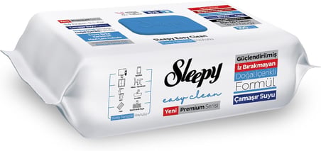 Easy Clean Premium Çamaşır Suyu Katkılı Yüzey Temizlik Havlusu Mendili 100 Yaprak