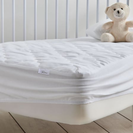 Home%100 Pamuk Kapitone Sıvı Geçirmez Bebek Alezi,Bebek Alez Yatak Koruyucu, Çocuk Yatak Koruyucu Alezi,Park Beşik Yatak Alezi,Park Beşik Yatak Koruyucu (80x130)
