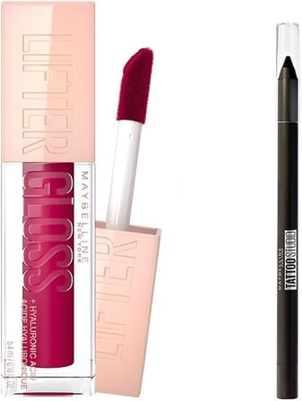 New York Lifter Gloss Nemlendirici Dudak Parlatıcısı 25 Taffy & Mini Tattoo Liner Gel Pencil Makyaj Seti