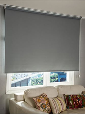 Gri Blackout Stor Perde Alüminyum Kasa (Karartma Stor) Gri 100 x 260 byzt203