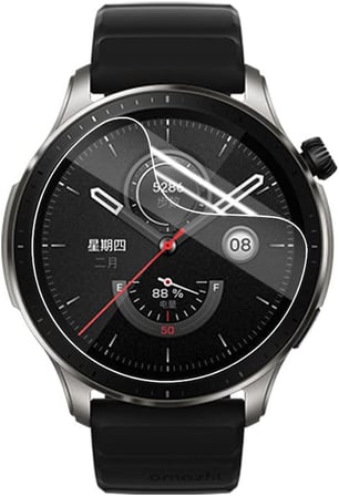 Samsung Galaxy Watch 6 44mm İle Uyumlu Ekran Koruyucu Çizilmeye Dayanıklı Akıllı Saat Koruması, 9H Temperli Kırılmaz Esnek Nano Cam, HD Şeffaf 2 Adet