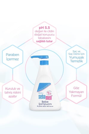 BEBE ŞAMPUANI 500ML x 2 adet