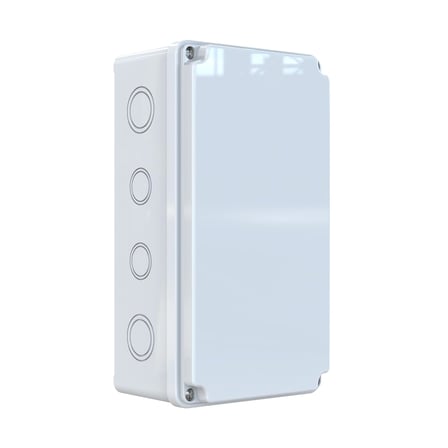Buat Kutusu, Bağlantı Kutusu, Dağıtım Kutusu IP65 Su Geçirmez 120 x 220 x 80 mm Muhafaza Kutusu POLİ 032-1222