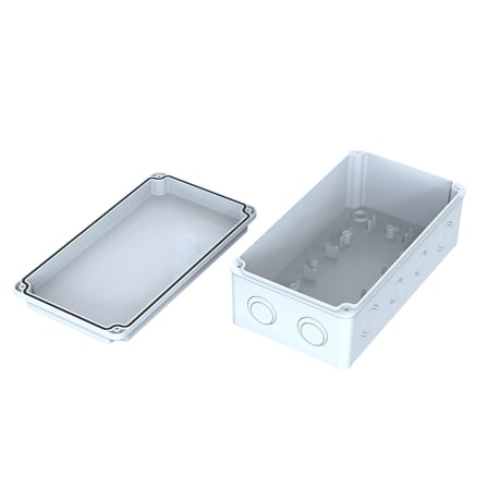 Buat Kutusu, Bağlantı Kutusu, Dağıtım Kutusu IP65 Su Geçirmez 120 x 220 x 80 mm Muhafaza Kutusu POLİ 032-1222